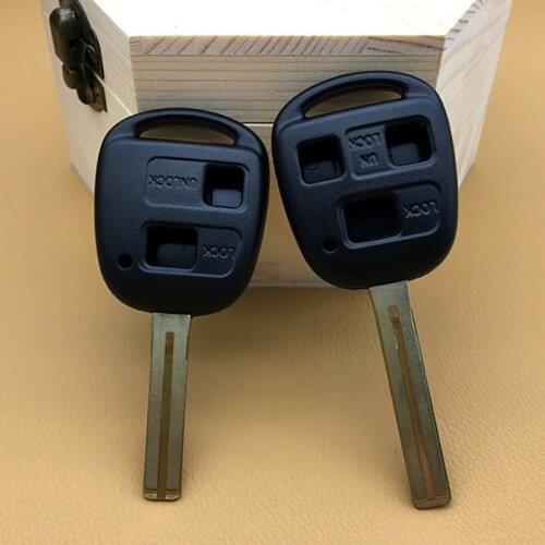 2B/3B Remote Key Shell For Lexus ES300 GS300 GS430 GX470 LS200 LS300 LS400 RX300 TOY48 Uncut Blade With Logo