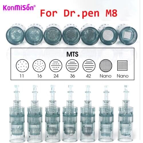 Micro Needles Tattoo Tip Replacement For Dr. Pen M8 Dr pen A6 Needle Cartridges Electric Derma Pen Nano/9 pin/12 pin/36 pin/42