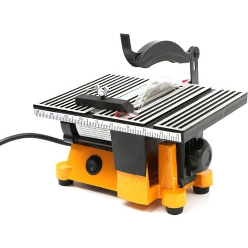 220V Multifunction Mini Bench Saw For Cutting Wood Copper Aluminium 4" Mini Table Saw Mini Cutting Machine