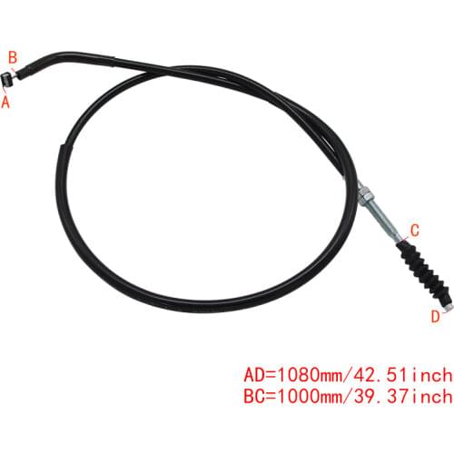 Motorcycle Clutch Control Cable Line For Kawasaki moto ZR1000 Z1000 2014 2015 2016 OEM：54011-0579 Motorcycles Accessories