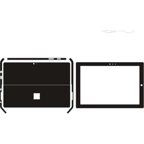 KH Laptop Sticker Skin Decals Cover Protector Guard for Microsoft Surface 3