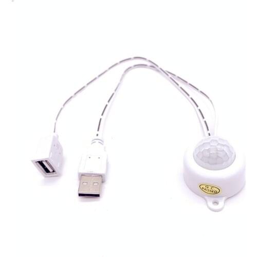 Creativity PIR Motion Sensor Switch Modern DC 5V/12V/24V USB Body Infrared Human Motion Sensor Detector Switch LED Light Strip