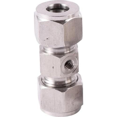 Pipe Straight Fitting 3/8'' Tube With 3/16" Female Thread Interface Adapter Connector Stainless Steel Pipe Tube Fitting 1Pc