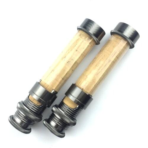 NooNRoo Uplock Reel Seat Cork Insert Aluminum Cork Fishing Rod building DIY Repair fishing rod components