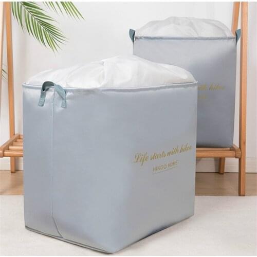 Folding Clothes Storage Bag Large Capacity Quilt Blanket Pillow Organizer Move Package Wardrobes Tidy Case Accessories Supplies