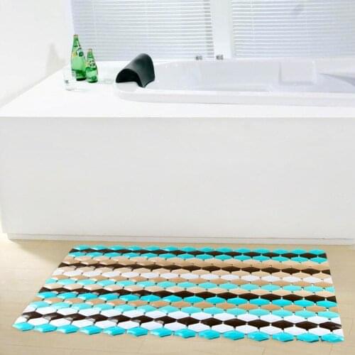 Modern Striped Bathtub Mats Bath PVC Shower Bath Room Slip Resistant Mats Floor Carpet Mats 37x72cm Home Hotel Deco