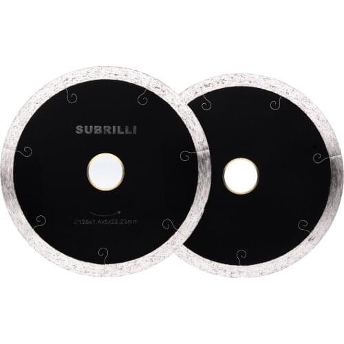 5" 125mm SuperThin Diamond Circular Saw Blade Wet Use for Tile Cutting Marble Thin Diamond Ceramic Saw Blade Procelain