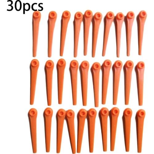 30X Grass Trimmer Strimmer Plastic Blades For Flymo SimpliTrim Li FLY083 GA400