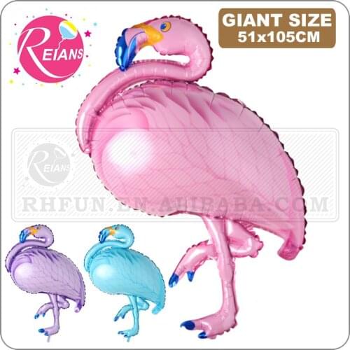 Animal bird balloons Flamingo foil balloons children classic toy Inflatable helium balloon birthday wedding balls party supplies