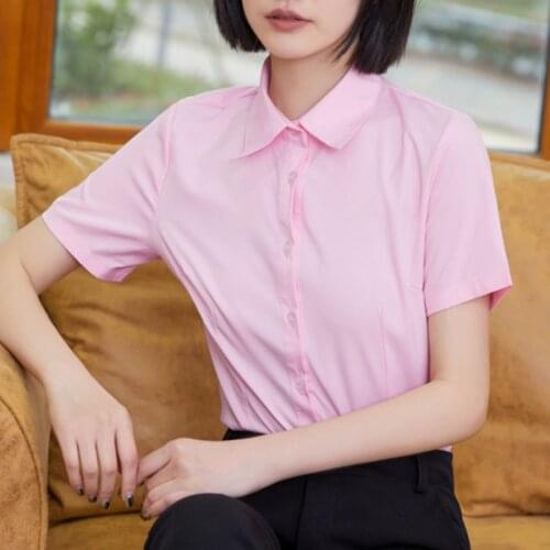 YIHERMI Pink Blouses