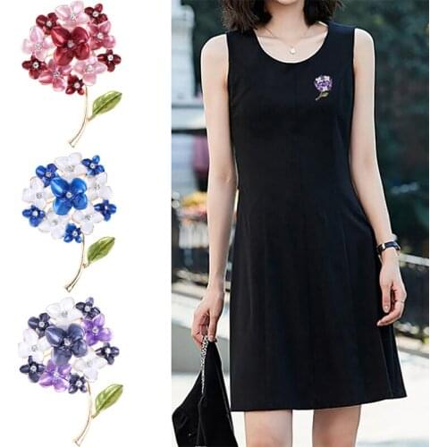 1PC Lilac flower Brooches Pins Fashion Jewelry Accessories Decor For Women Wedding Party Office Gifts