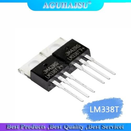 10PCS LM338T TO220 LM338 TO-220 new High current adjustable integrated voltage regulator
