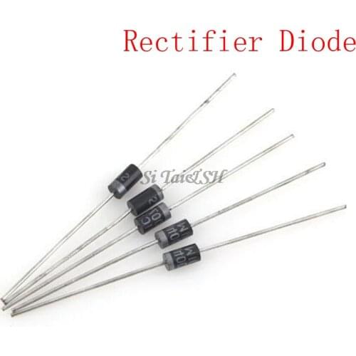 50PCS SR260 SB260 2A 60V DO-15 Schottky diode
