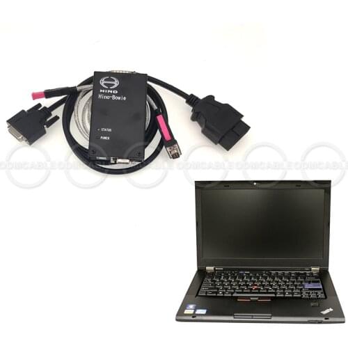 T420 laptop complete set HINO engine Diagnostic EXplorer Hino-Bowie truck auto excavator Diagnostic Scanner 3.16 version