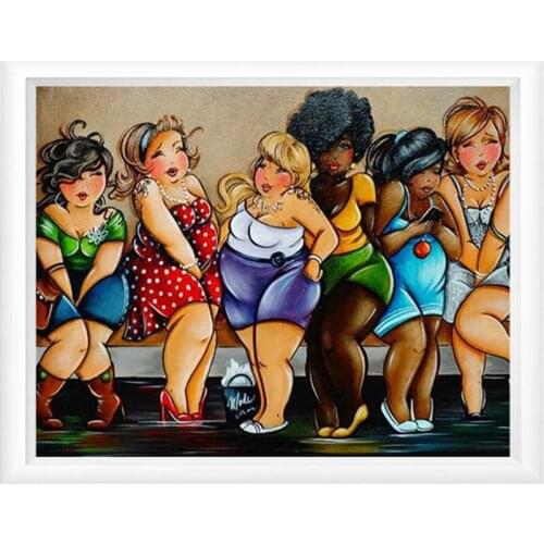 Diy Full Square Round Drill Diamond Painting Woman girl Mosaic Rhinestone Paintings by number Diamond Embroidery CraftsZP-2193