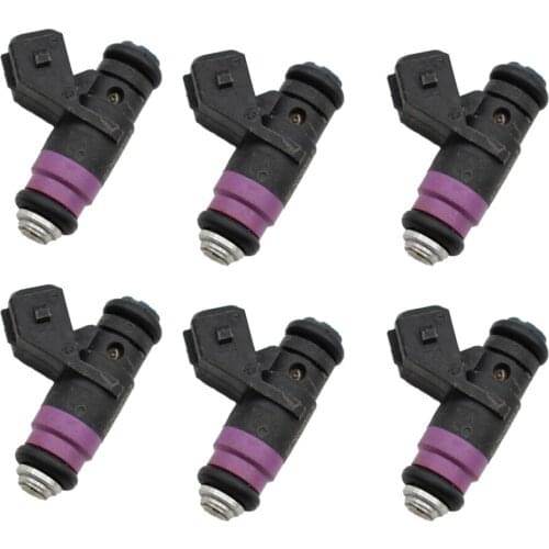 6PCS/LOT FUEL INJECTOR FOR Renault Clio Mk3 Megane MK2 MK3 Modus Grand Scenic 1.6 16V