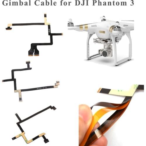 Flexible Gimbal Cable Flex Flat Ribbon RC Cable for DJI Phantom 3 3A 3P 3S SE Camera Drones Repair Parts Replacement Accessories
