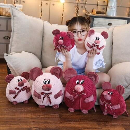 New 1pc 20-45cm Mini Cute Little Mouse Doll Plush Stuffed Toy Rat Plush Toy Hamster Rag Doll Small Children Presents Lovely