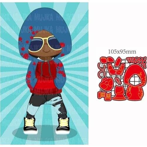 Metal Cutting Die boyDIY Scrapbooking Paper Cards Decorative Craft Embossing cut