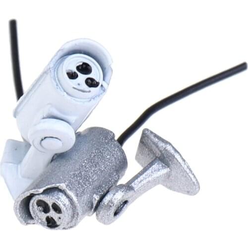 1Pc 1:12 Dollhouse Miniature Camera Surveillance Camera Doll House Decor Model Doll House Accessories 5*9*11mm