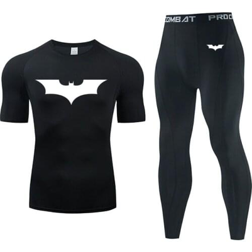 2021 new hot sale printed sports T-shirt casual pants suit 2 pieces of mens casual short-sleeved top cool T-shirt