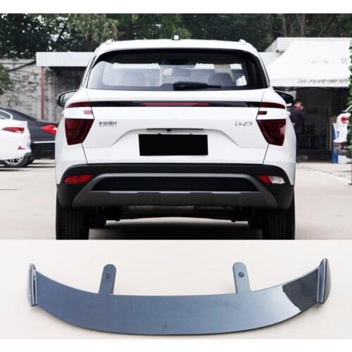 Suitable For Creta Spoiler High Quality Car Trunk Top Wing Carbon Fiber Body Modification Accessories Decoration Modeling