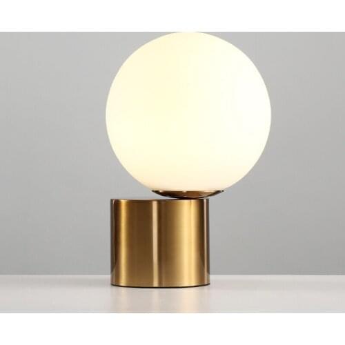 Simple creative personality Glass Table Lamps For hotel home Living Room standing lamp study bedroom bedside lampg Table lightin