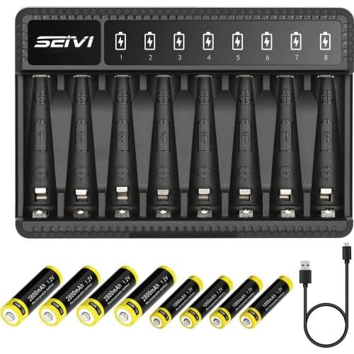 Аккумуляторные батарейки SEIVI China At AliExpress