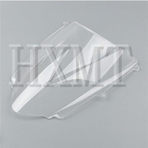 For Triumph Daytona 675 675R 2013 2014 2015 2016 2017 White Motorcycle bike Windshield WindScreen Double Bubble