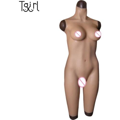 Tgirl D Cup Female Silicone Breast Forms Fullbody Pants For Crossdress Transgender Drag Queen