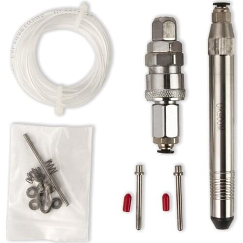 1 Set Pneumatic Nail Sand Machine Hammer Handpiece With Diamond Point Pin Jewelry Tools