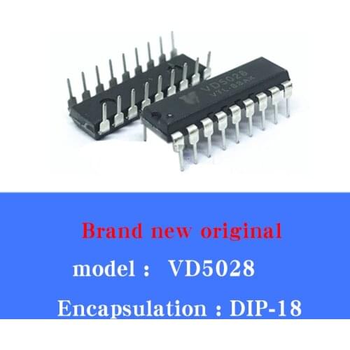 10/pcs Lot Brand new original VD5028 DIP-18 VITELTC encoder decoder chip