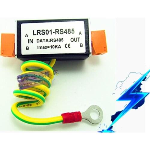 2PCS Monitor Ball Machine RS485 Date Signal Surge Protector Thunder lightning Arrester Device CCTV CAMERA lightning Protector