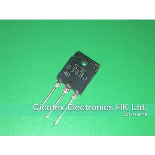 3pcs/lot 2SC3680 TO-3P C3680 Silicon NPN Power Transistors