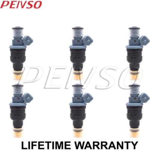 6x 0280150715 13641734776 fuel injector for BMW 325I 1987~1991 325IS 1989~1990 325IX 1988~1991 525I 1989~1990 2.5L L6