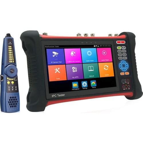 7inch CCTV Tester IPC cctv hikvisio ip Camera testers CCTV Test monitor IP CVBS AHD CVI TVI SDI TDR security Tester MOVTADHS
