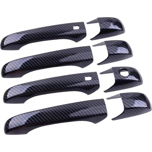 8Pcs/Set Smart Keyless Door Handle Molding Covers Trims Fit for Chrysler 300 Sedan 2011-2017 2018 2019 2020 North America Model