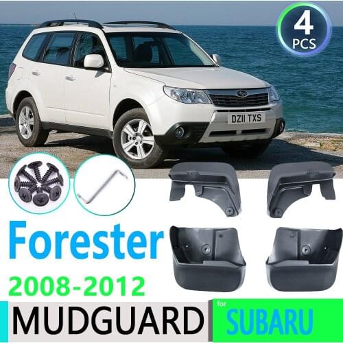 For Subaru Forester SH 2008 2009 2010 2011 2012 Front Rear Car Fender Mudguard Mud Flaps Guard Splash Flap Car Accessories