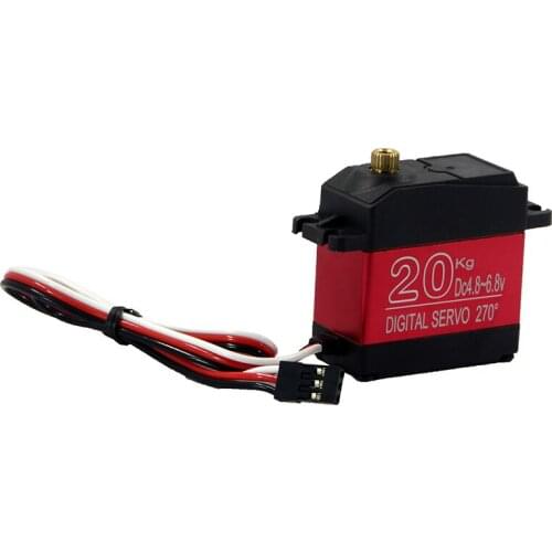 Waterproof DS3218MG 60g Digital Servo Metal Gear 20KG Torque for RC Car Robot Baja Buggy Truck Boat Airplane Helicopter