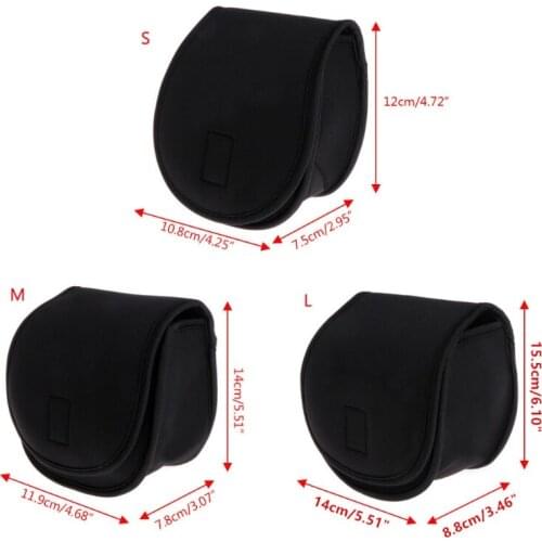 Portable Fishing Reel Bag Protective Case Cover for Drum/Spinning/Raft Reel Fishing Pouch Cover Fishing Tackle Au19 21