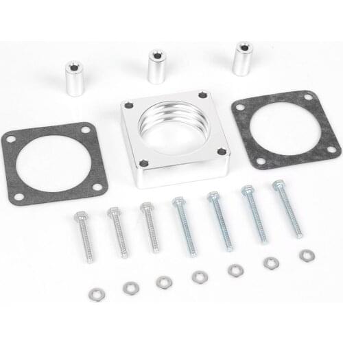 RBC / RRC Dual Throttle Body Adapter For Jeep TJ 1997-2006 Car Rough Throttle Body Spacer Intake Manifold Extension Joint Parts