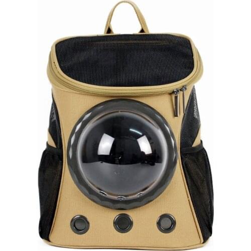 Cat Supplies Outdoor Portable Space Capsule Pet Backpack Cat Cage Shoulders Comfortable Transparent Breathable Pet Bags
