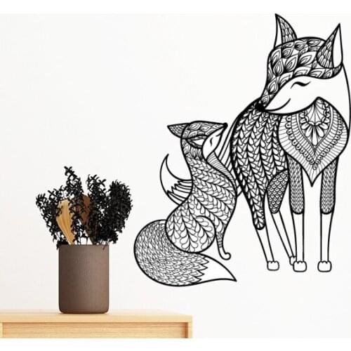 Paint Fox Friend Company Removable Wall Sticker Art Decals Mural DIY Wallpaper for Room Decal