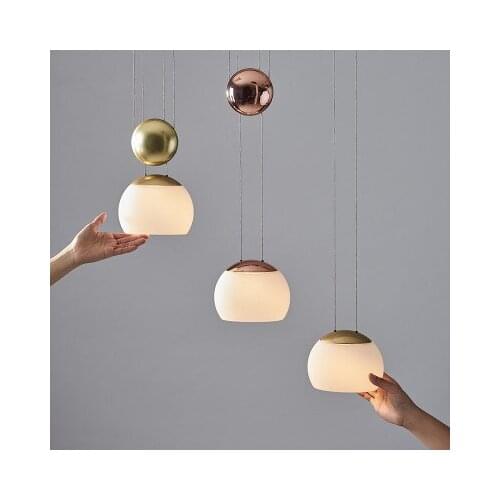 Nordic iron cottage living decor lighting dining room color cord light lamparas de techo nordic decoration home hanglampen