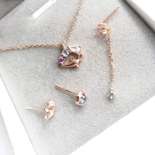 925 Silver Aladdin Magic Lamp Wish Lamp Jewelry Set Necklace Pendant+Bracelet+Earrings Women Silver Jewelry Gifts