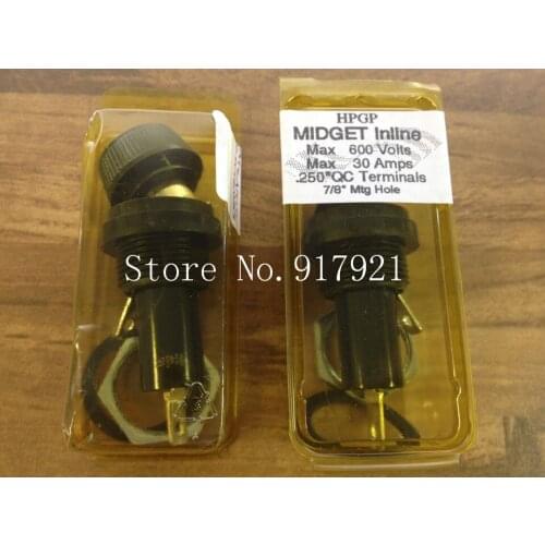 [ZOB] The United States Bussmann BUSS HPG 30A 600V fuse fuseholders genuine original --5PCS/LOT