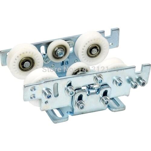 Automatic Door Operator pulley sliding door hanging roller glass spreader sensors door Polyester wheel hardware part