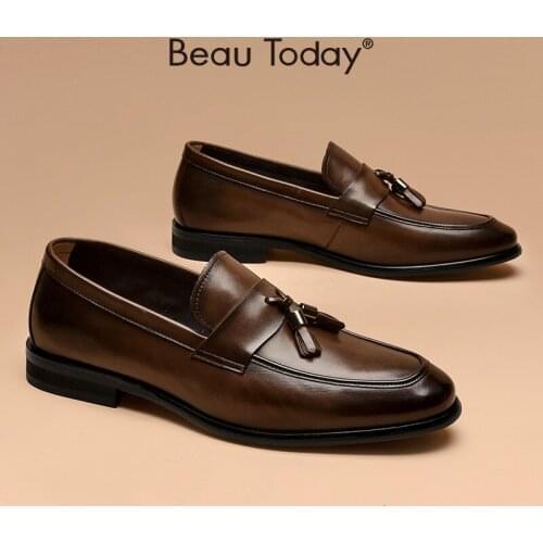BeauToday Mens Loafers