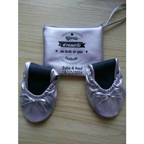 Free Shipping ! Popular flat shoes lady vending machine shoe with pouch