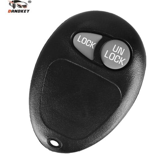 DANDKEY 2 Buttons Replacement Remote Car Key Shell Case Fob For Buick Pontiac Montana Chevy Venture Olds Silhouette